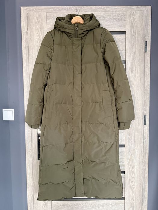 Kurtka puchowa płaszcz zara xs/s
