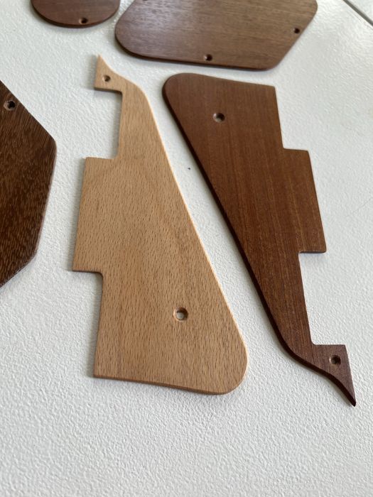 Peças em madeira para Gibson Les Paul e SG