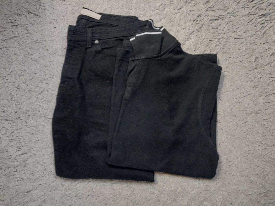 jeansy Dresman 31/32 + koszulka polo Southern L