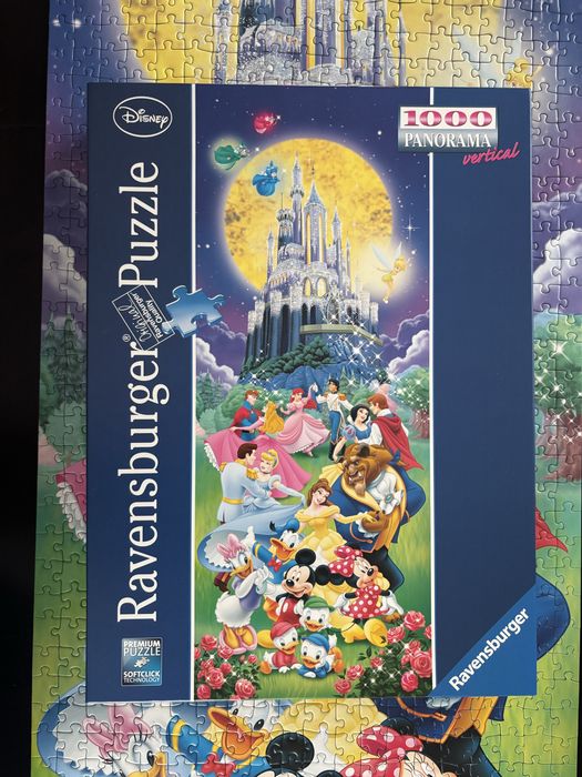 Puzzle 1000 disney Ravensburger panorama unikat