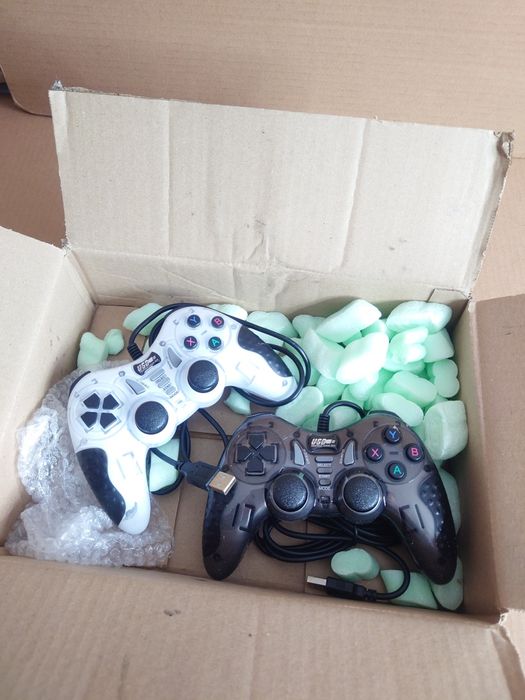 2x uniwersalny Pad gamepad do PlayStation USB PC