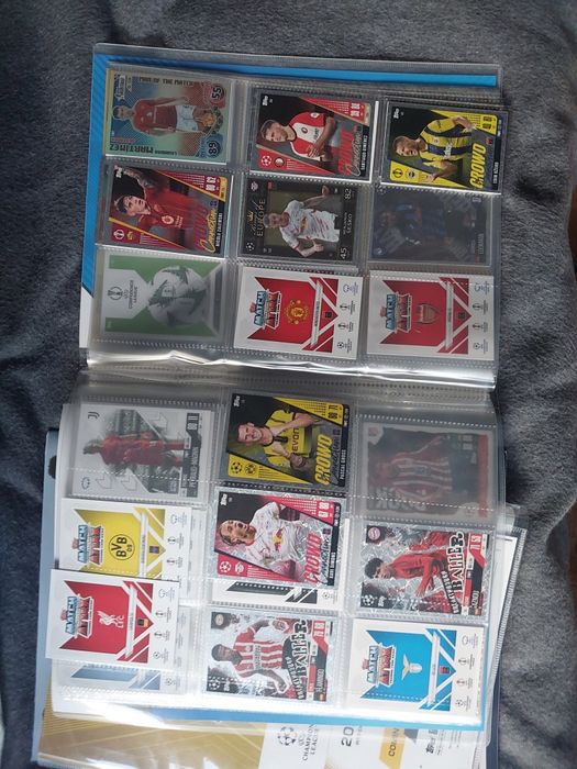 Karty i naklejki topps champions league Match attax