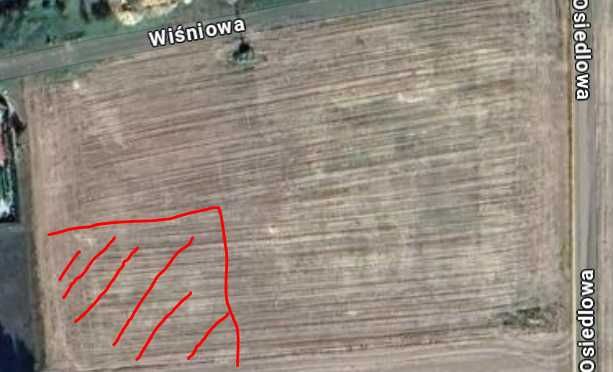 Działka rekreacyjna Wieleń