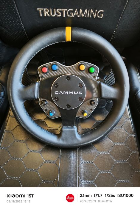 Volante cammus + stand + base 15nm