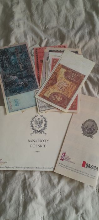 Banknoty polskie  reprodukcje