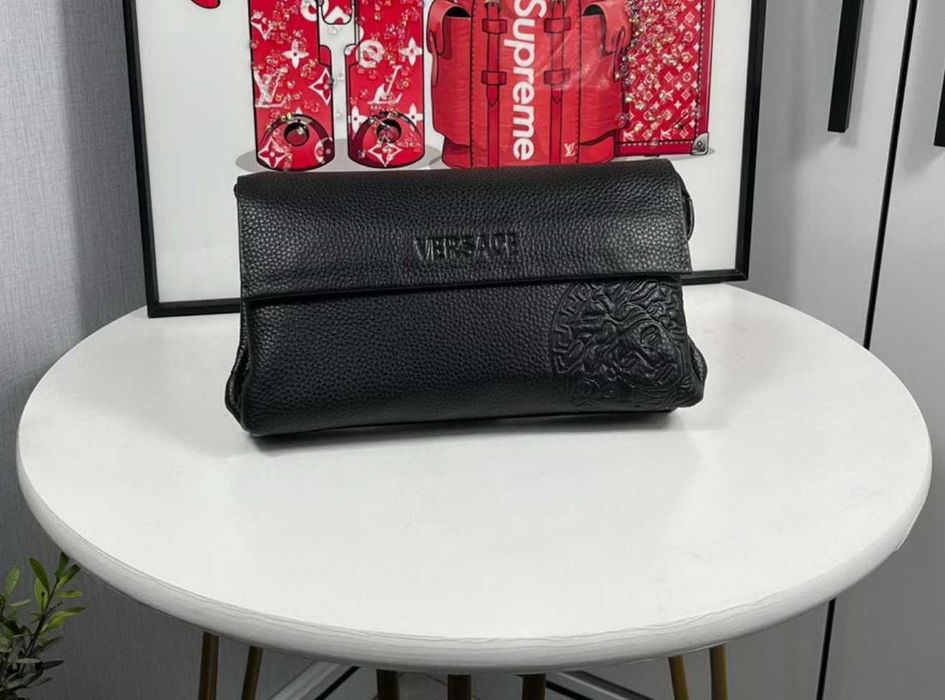 Мужской клатч , коровья кожа.