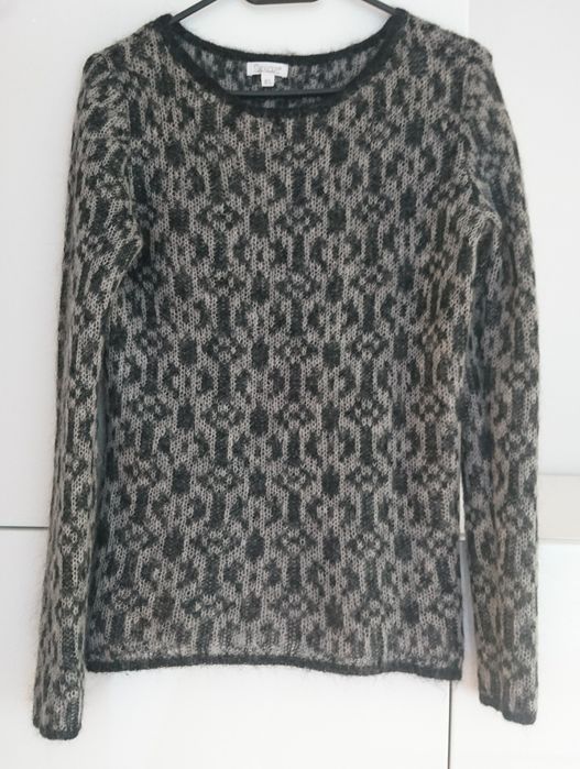 sweter w pepitkę SOLAR