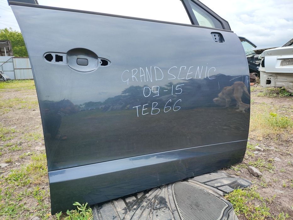 Renault Grand Scenic III 2009-2015 праві двері колір TEB66