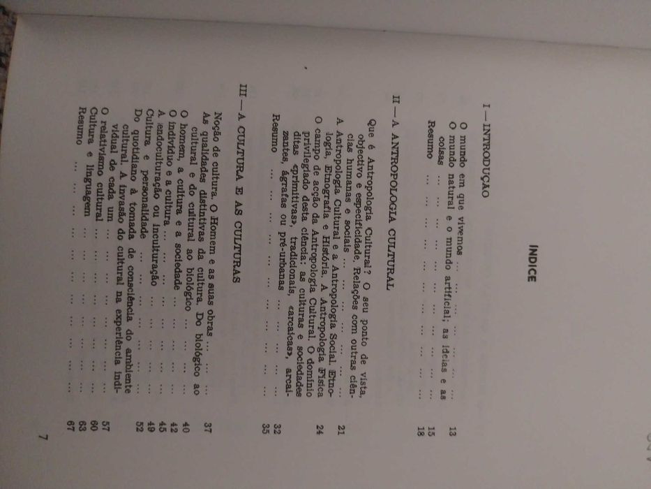 Introdução a antropologia cultural