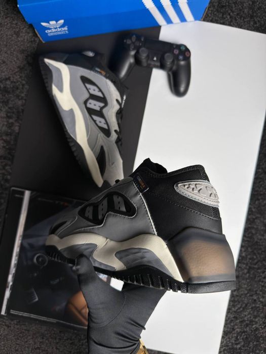 Чоловічі кросівки адідас стрітбол Adidas Streetball 2.0 Grey Black Beige [41-45]