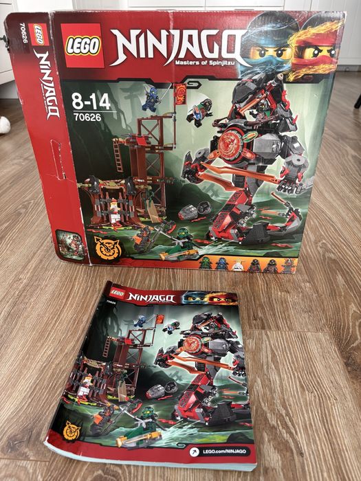 LEGO Ninjago 70626 – komplet, instrukcja + pudełko Wrocław Krzyki