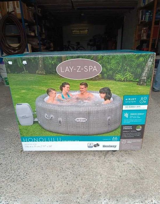 Basen ogrodowy Jacuzzi Bestway Lay-Z-Spa Honolulu Nowy w pudełku