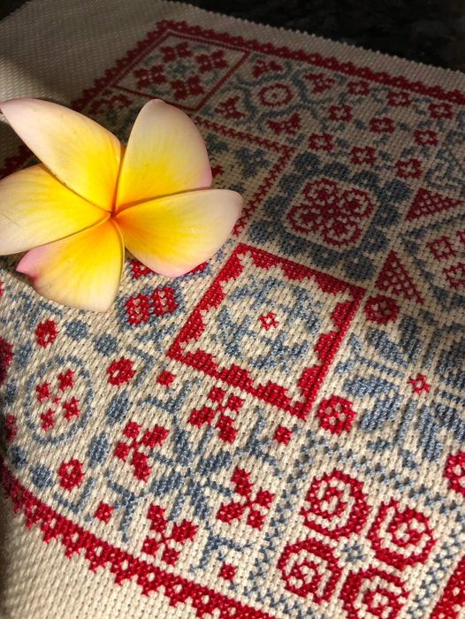 Cross stitch picture