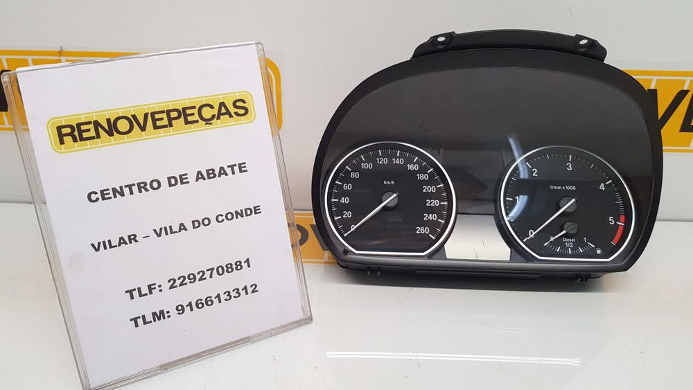 Quadrante / painel de instrumentos BMW 1 (E87)