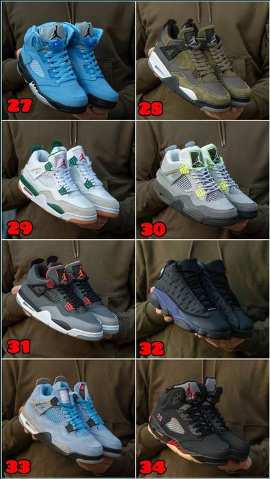 БЕЗ ПЕРЕДПЛАТИ‼️ Кросівки Nike Air Jordan 3, 4, 5, 6, 11 /Найк Джордан