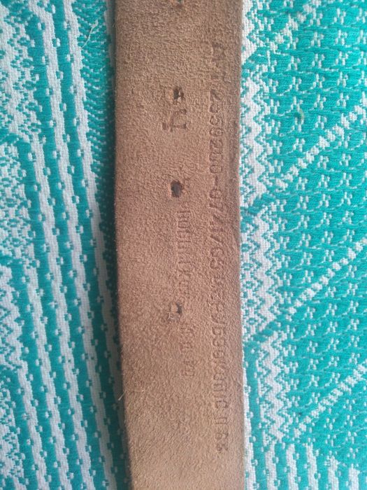 Шкіряний ремінь великого розміру