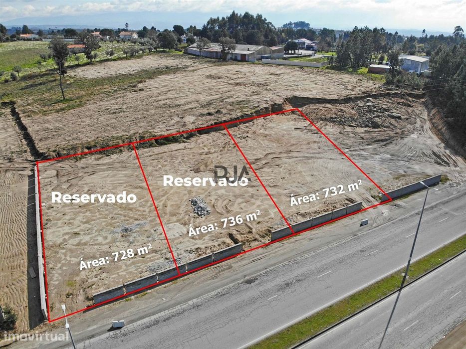 Lote de terreno para construção em Nelas