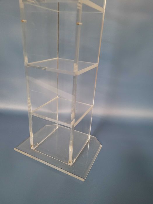 półka szafka słupek PLEKSI PRZEZROCZYSTY pleksiglas 15x15 x 113