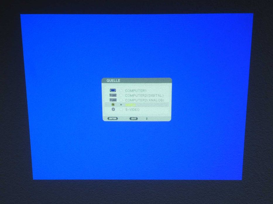 Projektor video Nec np 610