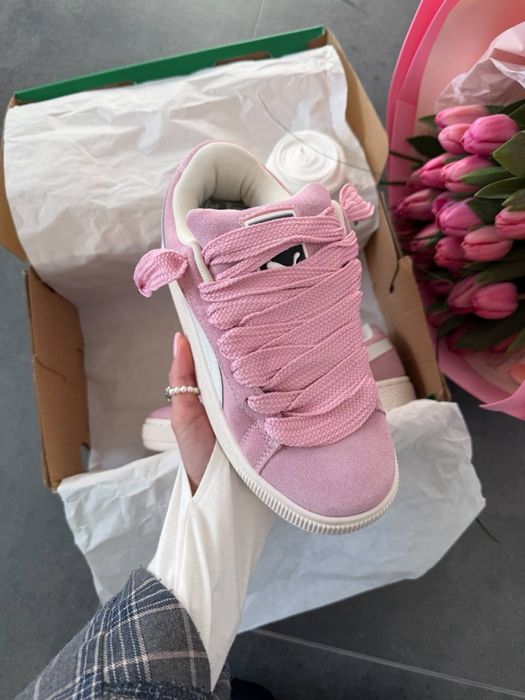 !SALE! Puma Suede XL Pink/Rose 36 37 38 39 40 41 пума суеде хл рожеві