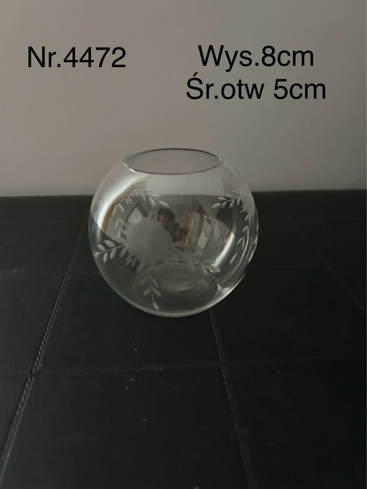 Szklana kulka, wazonik nr.4472