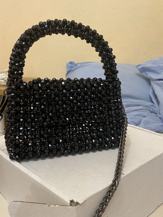 сумка з бісеру , з додатковим ремінцем