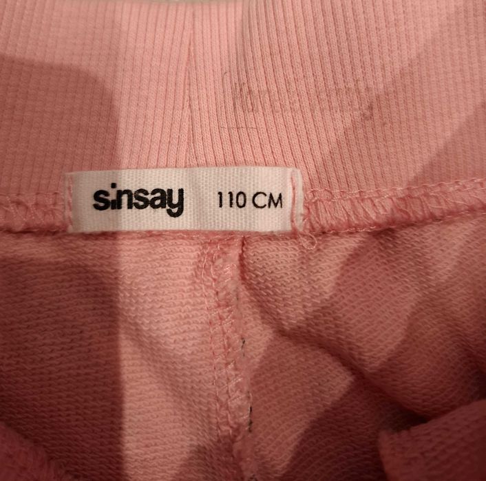 2 pary spodni dresowych dla dziewczynki,  rozm. 110-116