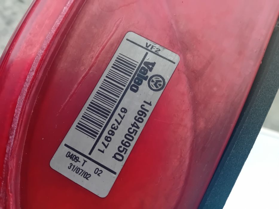 Farois traseiros vw golf 4, valeo
