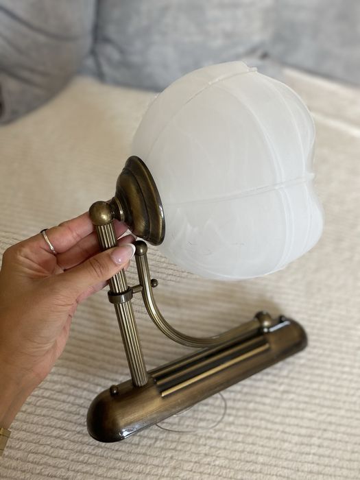 Lampa mosiężna