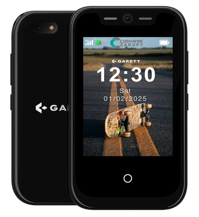 GARETT ONEKID czarny smartfon
