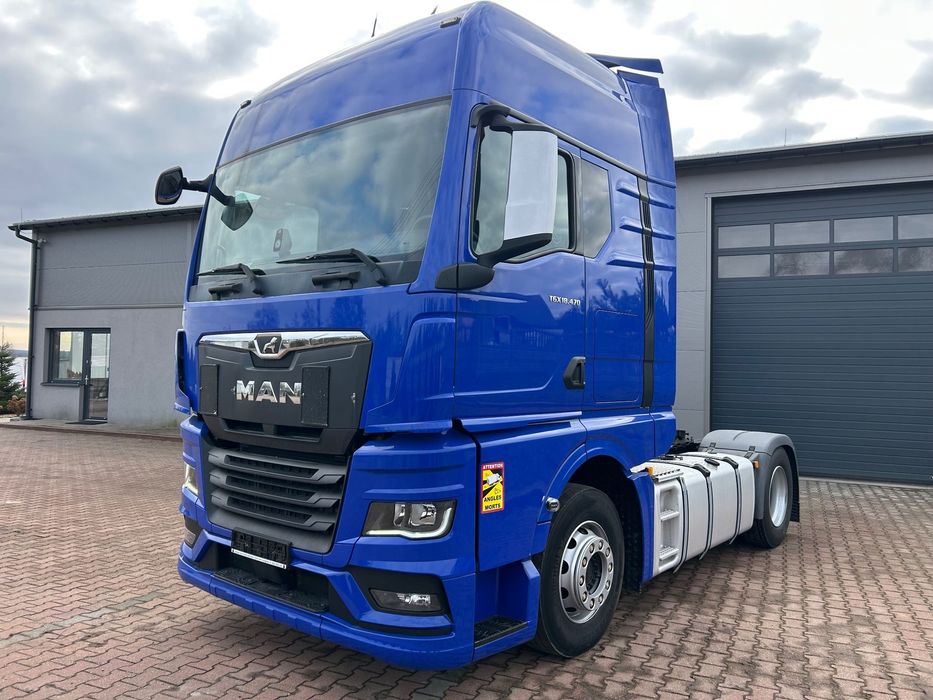 MAN TGX 18.470 BLS RETARDER STANDARD SERWISOWANY  Nowe opony