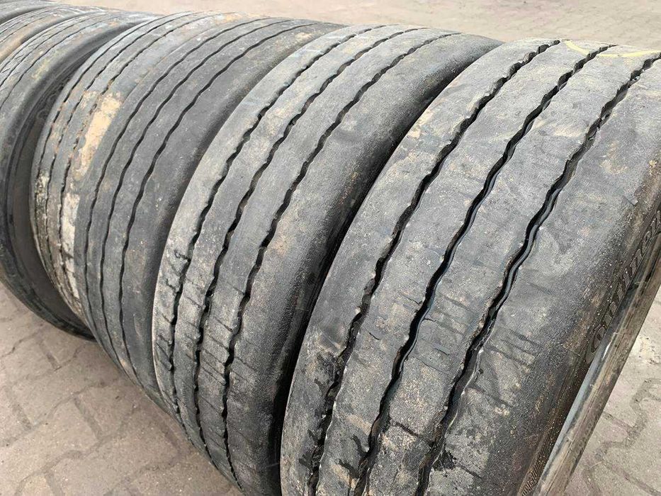 Opony używane naczepa 205/65R17.5 CONTINENTAL HTR2 / HTR2+  Pogłębiane