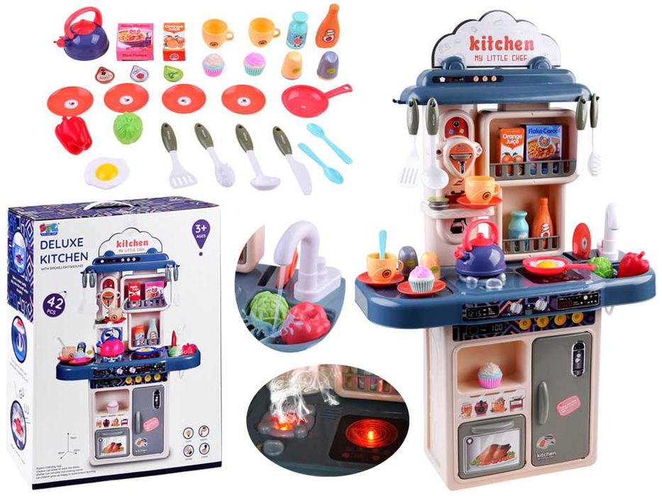 Kuchnia lodówka Piekarnik zlewozmywak Kuchenka dla dzieci