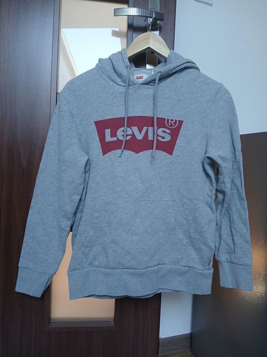 Levi's Bluza Oryginalna Unisex z kapturem Bawełniana S