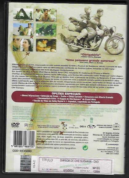 W. Sales. Diários de Che Guevara / G. Minà. A Viagem de Guevara. 2 CD.