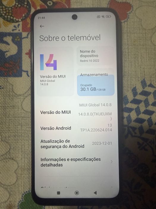 Xiaomi redmi 10 2022