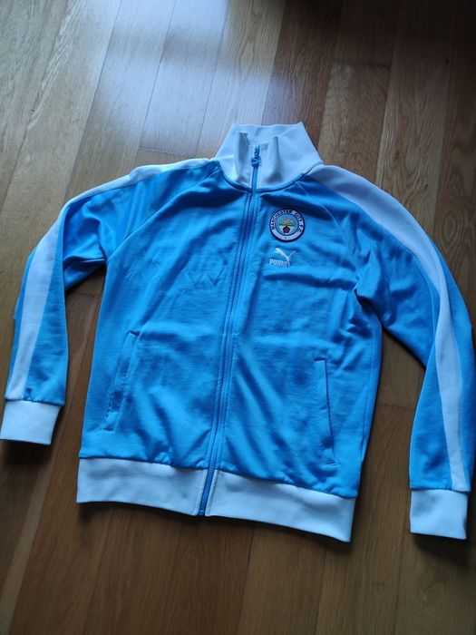 Fato treino Puma original Manchester City futebol casaco calças edição