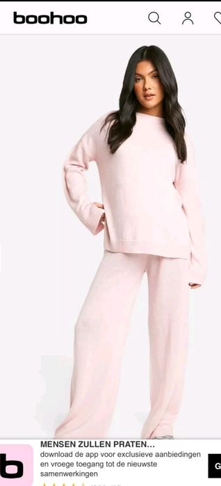 Komplet sweterkowy damski,rozm S, ale raczej M/L