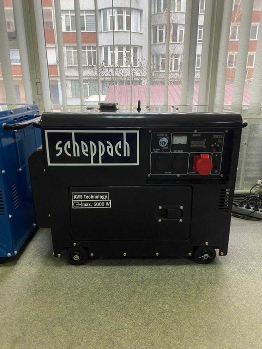 Генератор дизельний Scheppach SG5200D;  Scheppach DGS5500