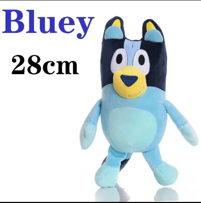 Мʼякі іграши блуі і бінго Блуи блуї бинго  bluey bingo 28см