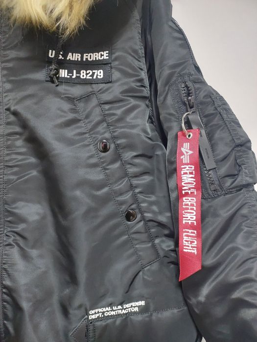 Парка аляска Alpha industrues N3b airborn limited edition