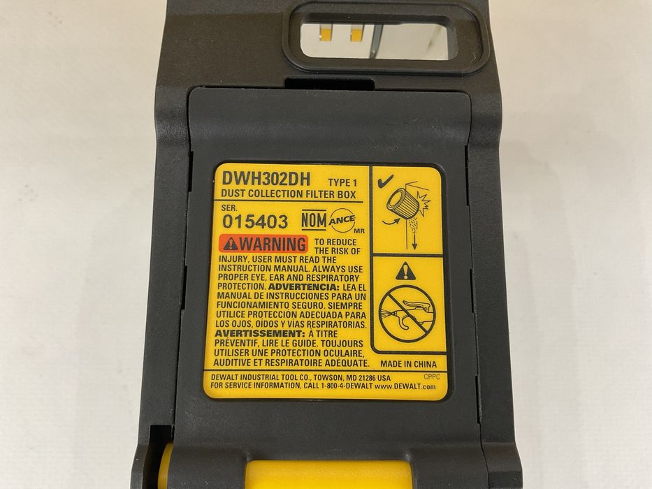 Оригинальные сменные фильтра DeWALT DWH302DH HEPA для перфораторов