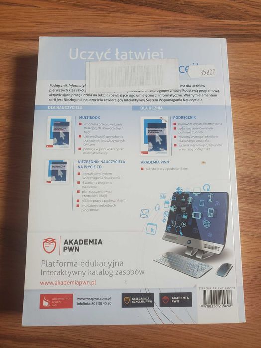 Informatyka nie tylko dla uczniów. Podręcznik liceum i technikum