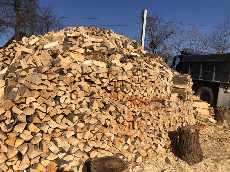 Рубані дрова з доставкою копки метровки бук сухі дуб Львів