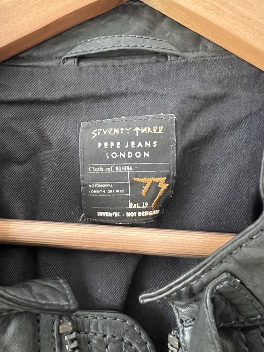 Kurtka skórzana Pepe Jeans seria 73