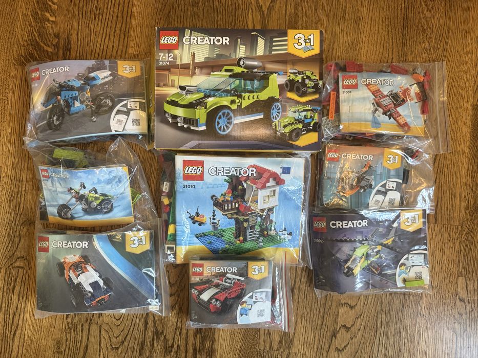 Оригинал Lego City (100% комплект), Лего Creator, Speed