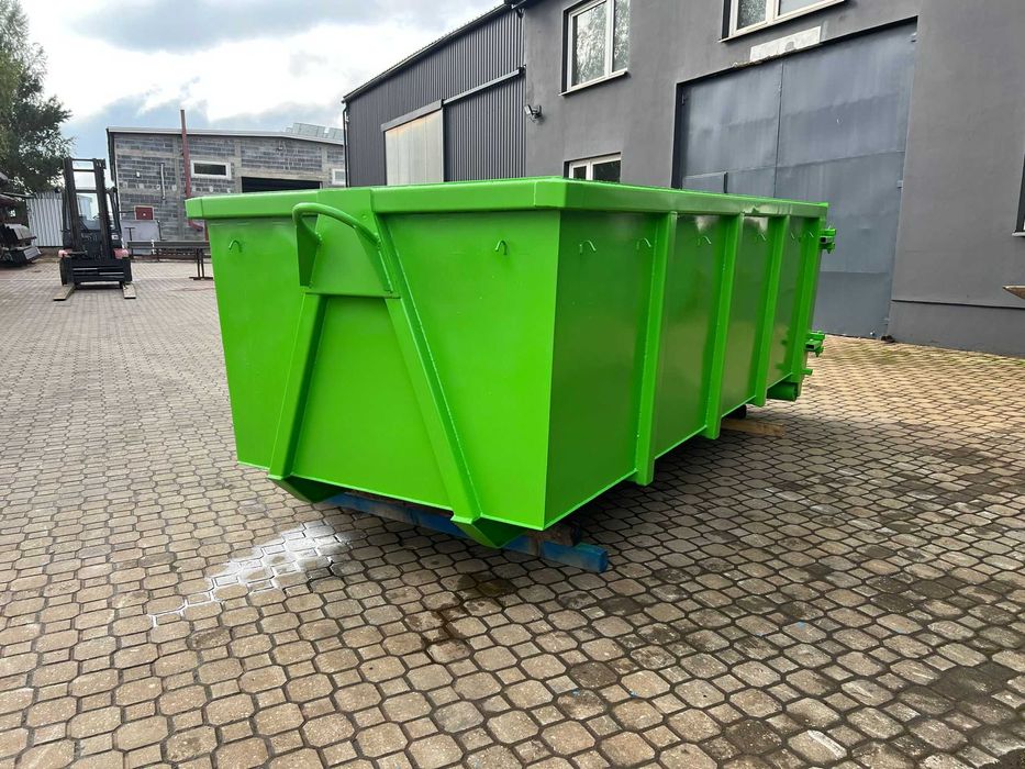 Kontener hakowy KP7 - 7m³ na śmieci, gruz, złom