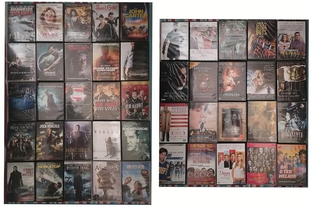 LOTE 206 DVD's Originais (LOTE 56)