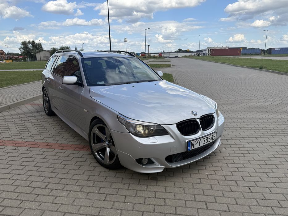 Bmw e61 545i*M pakiet*v8*LPG*logic7*xenon* ZAMIANA