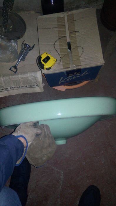 Раковина умивальна керамічна умивальник 46,5х62 см